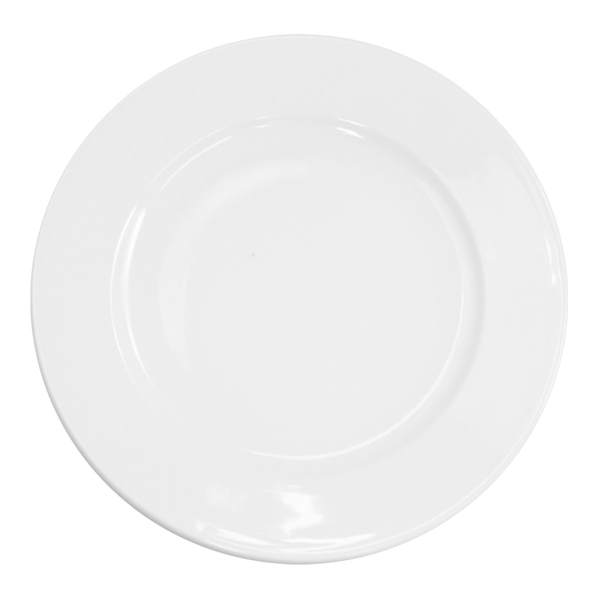 Plato Trinche de 27 cm Frigoríco de Porcelana Blanco con 12 Piezas