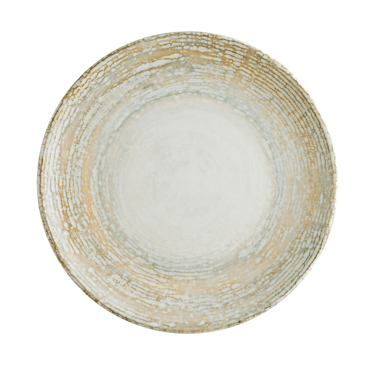 Plato Trinche de 27 cm Patera de Porcelana Contiene 12 Piezas