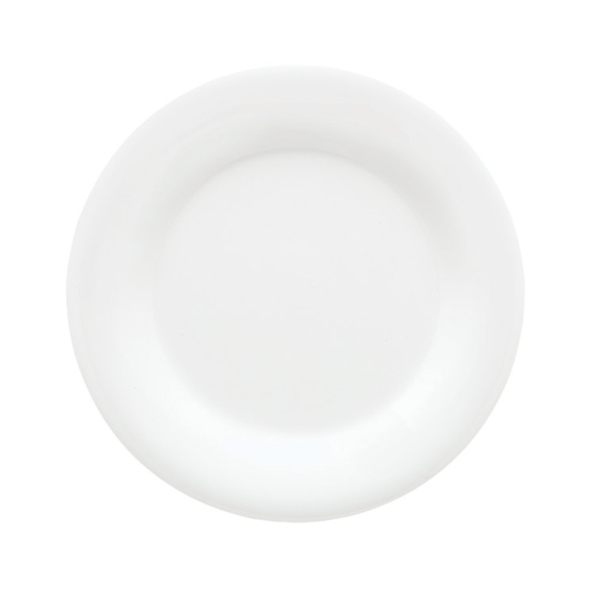 Plato Trinche de 9" Diamond White de Melamina Blanco 