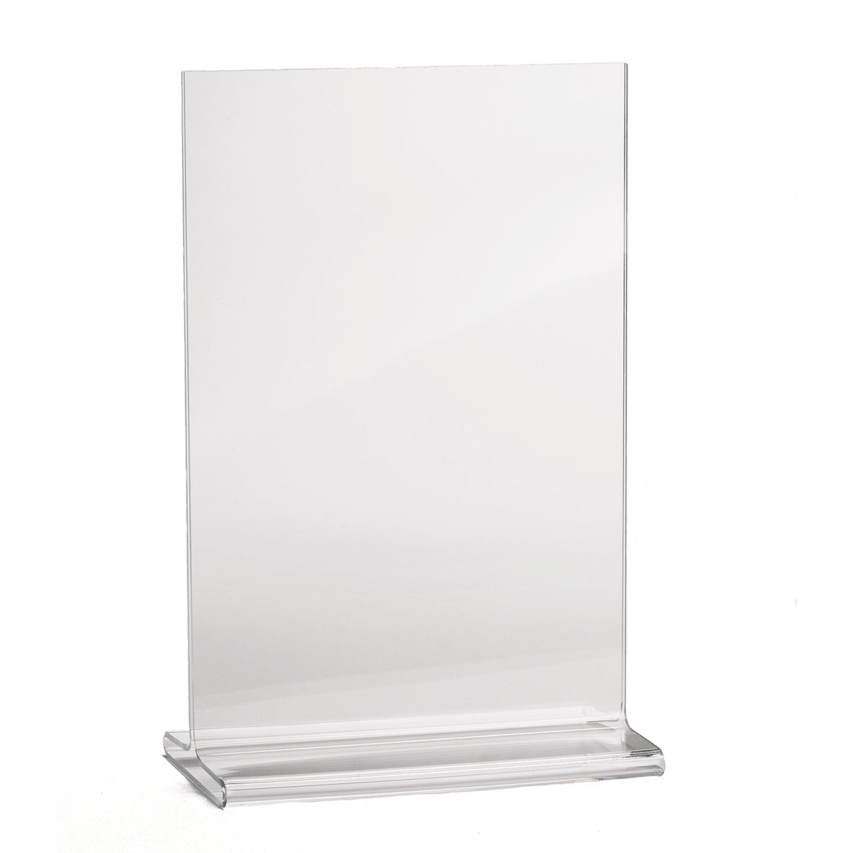 Porta Letrero Acrílico Doble Cara para Mesa de 10 x 15 cm 2l