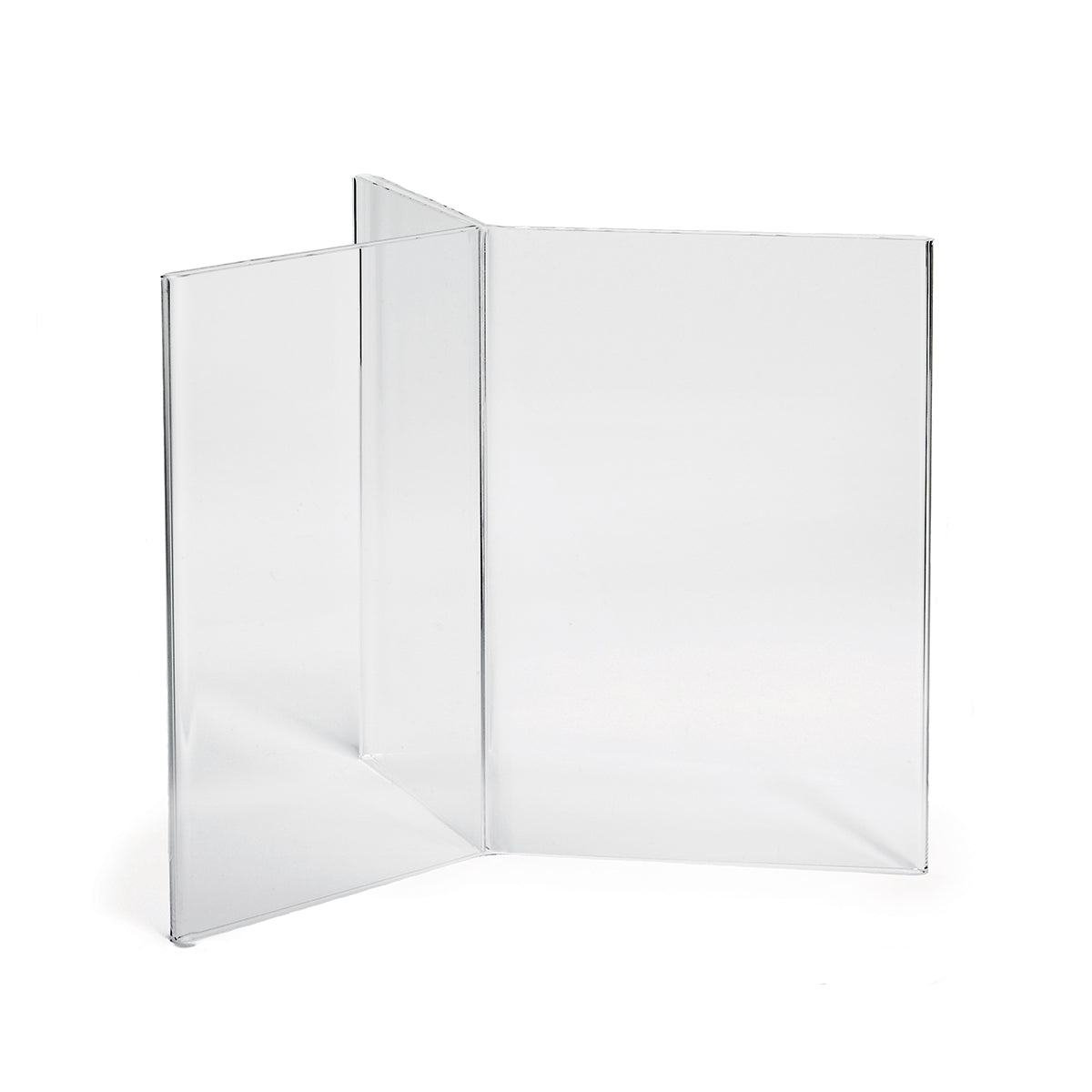 Porta Letrero de Acrílico de 10 x 15 cm de 6 Lados