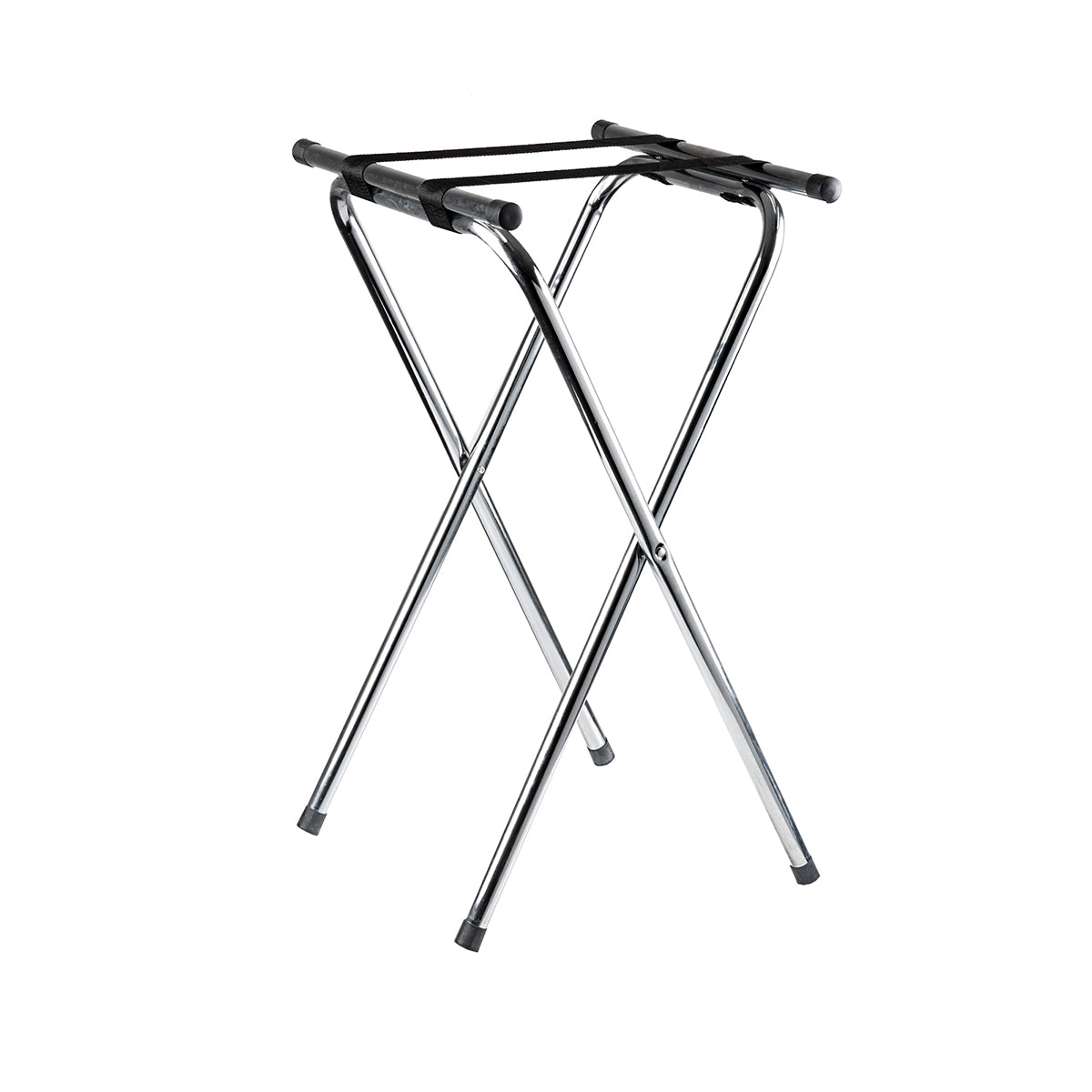 Portacharola Tipo Tijera Cromada de 80 cm