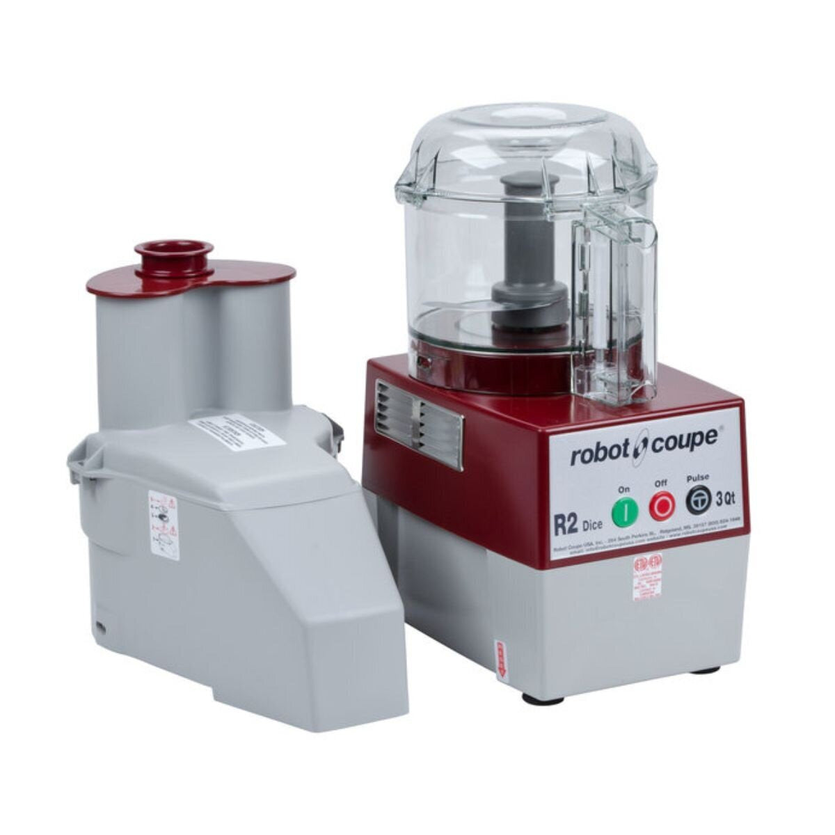 Procesador de Alimentos 3 qt con Tazón de 3 Discos