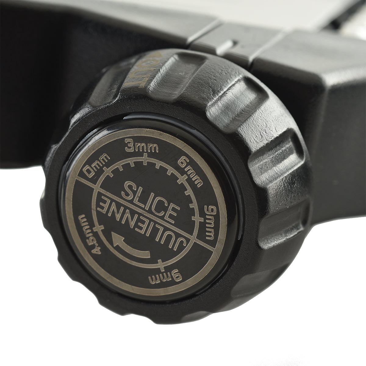 Rallador Mandolina 3 Cuchillas Acero Inoxidable y Salva Dedo