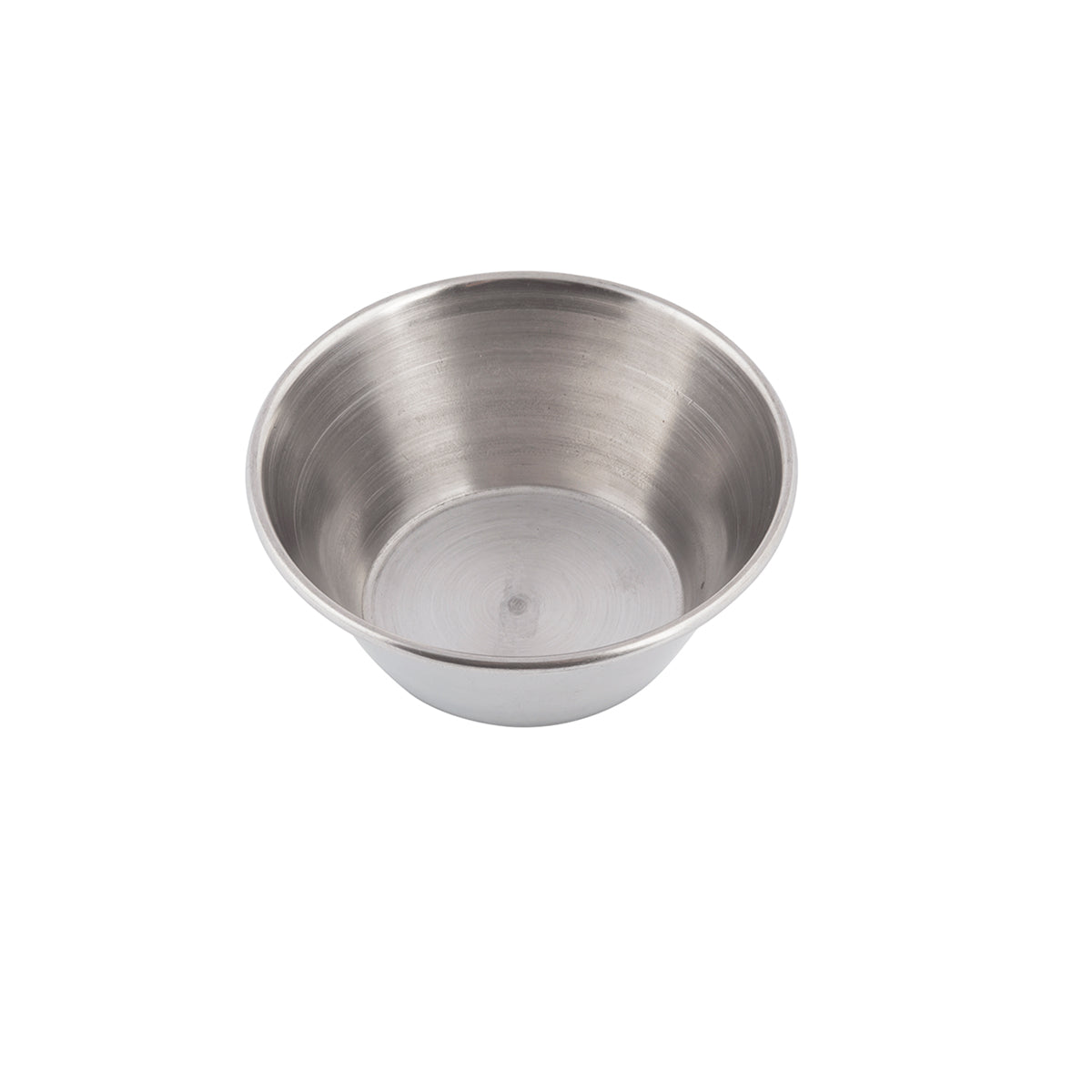 Ramekin Liso de 1 1/2 oz de Acero Inoxidable con 12 Piezas