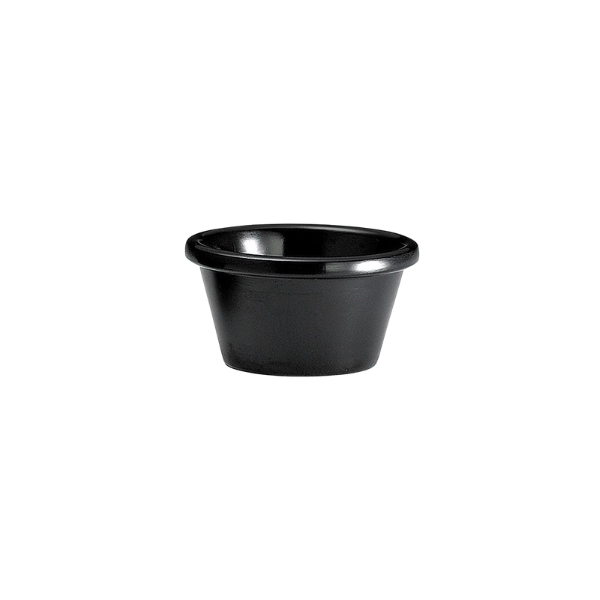 Ramekin Negro Liso de Melamina 59 ml 