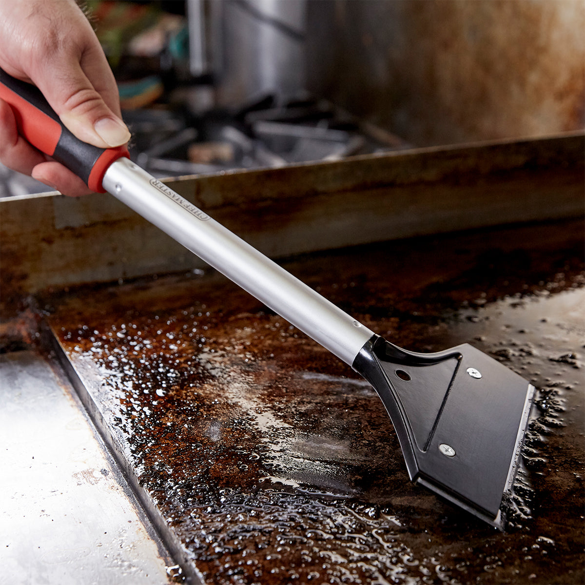 Raspador para Planchas 15.5 "x 5.5" con Mango de Plástico