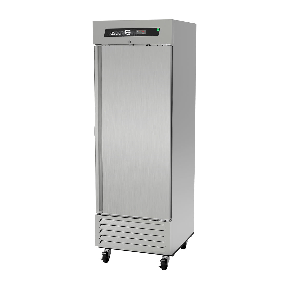Refrigerador Vertical 1 Puerta de Acero Inoxidable 23 ft3