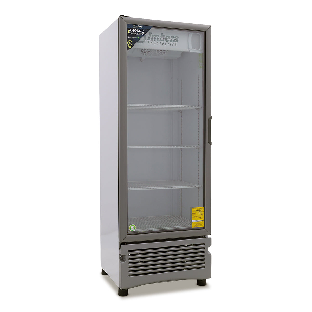 Refrigerador Vertical de 1 Puerta de Cristal 20 Ft3 Cil