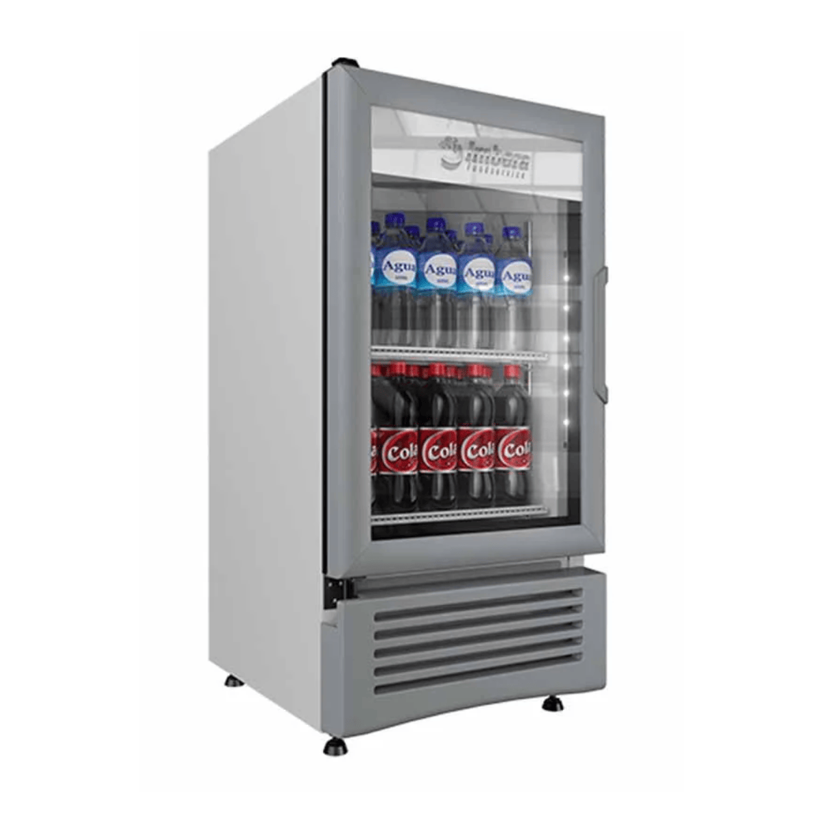 VL40-D Refrigerador Vertical de 1 Puerta de Cristal 