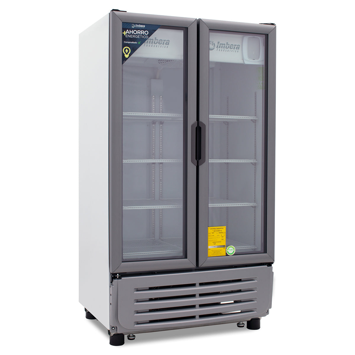 Refrigerador Vertical de 2 Puertas de 35 Ft3 Cil Gris