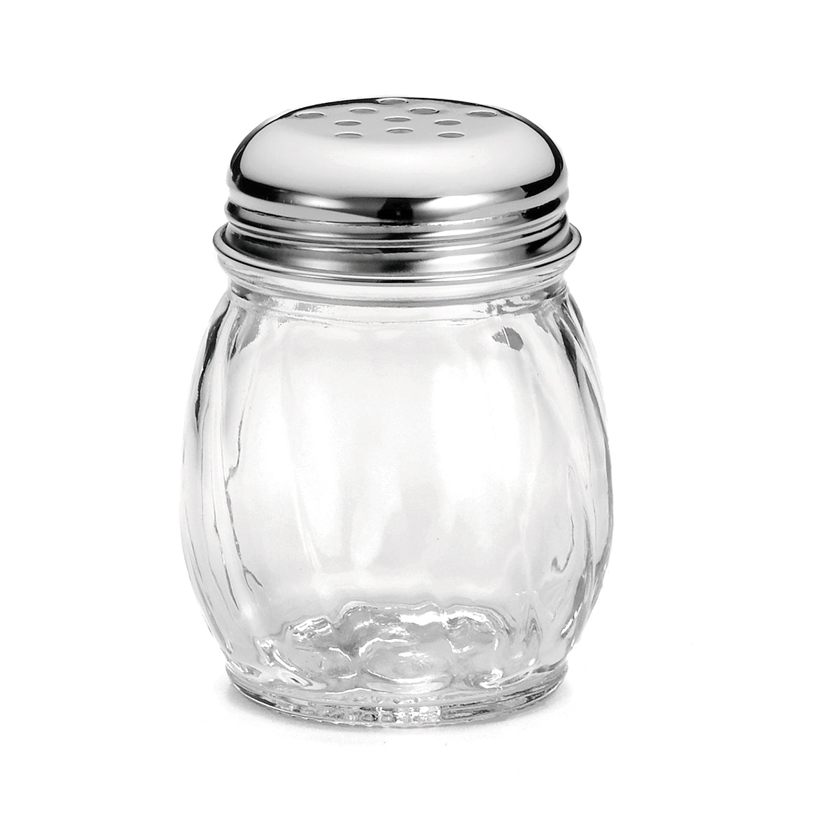 Salero Epolvoreador de 6 oz de Vidrio con Tapa Perforada