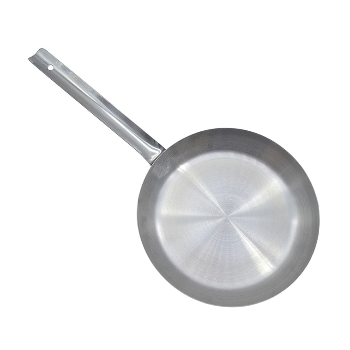 Sartén de Uso Pesado Rayado de 26 cm de Acero Inoxidable