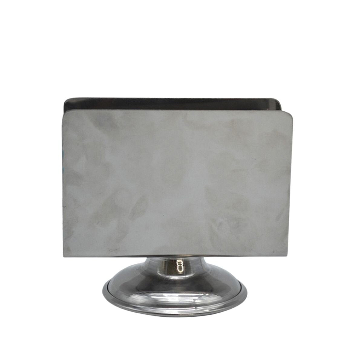 Servilletero con Base de 13 x 12 cm de Acero Inoxidable