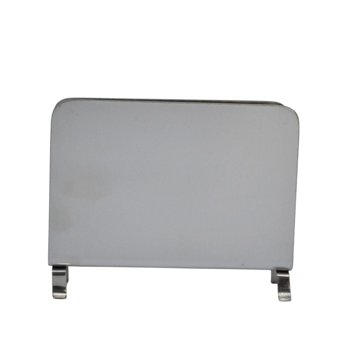 Servilletero con Patas de 13 x 10 cm de Acero Inoxidable