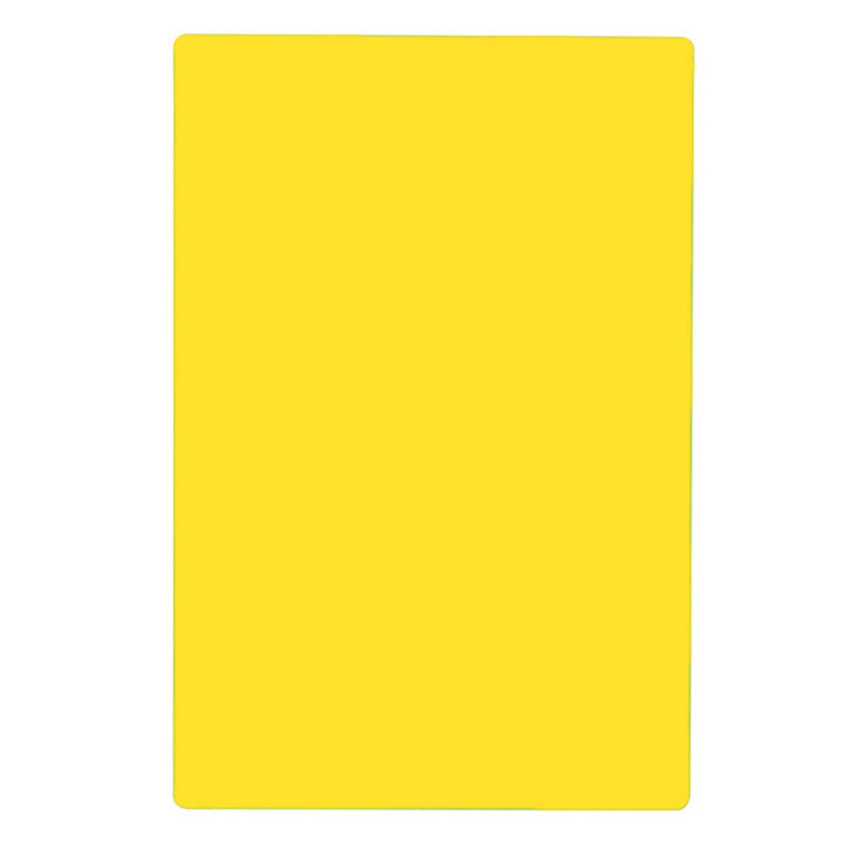 Tabla para Picar de Plástico Amarillo de 46 x 61 cm NFS
