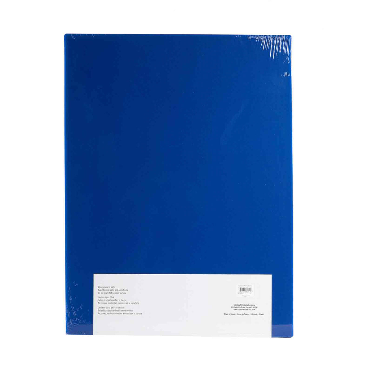 Tabla para Picar de Plástico Azul de 46 x 61 cm NFS