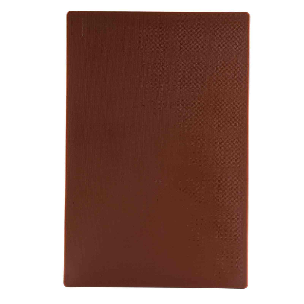 Tabla para Picar de Plástico Café de 30 x 46 cm NSF