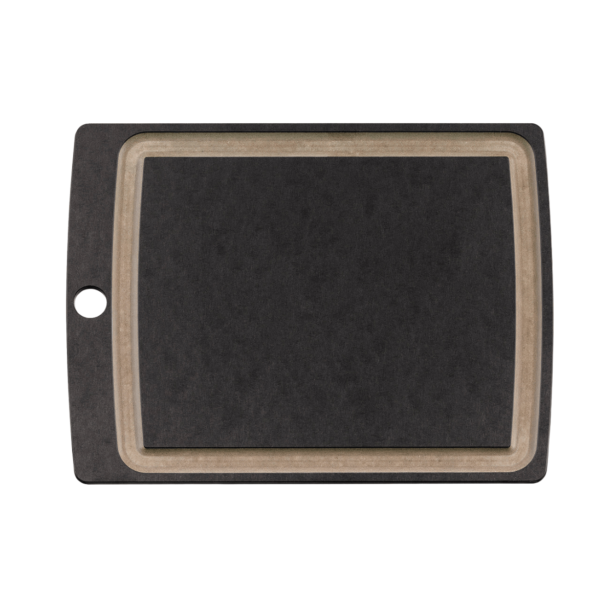 Tabla de Corte de Alimentos Negra 20 x 22 cm 