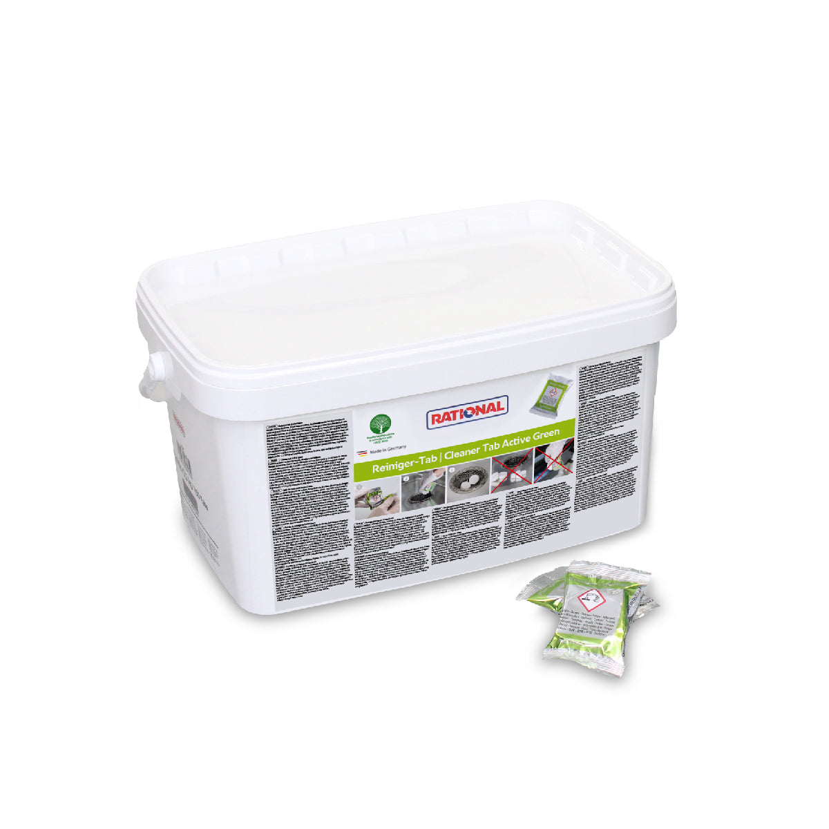 Tableta Detergente Active Green Contiene 150 Piezas