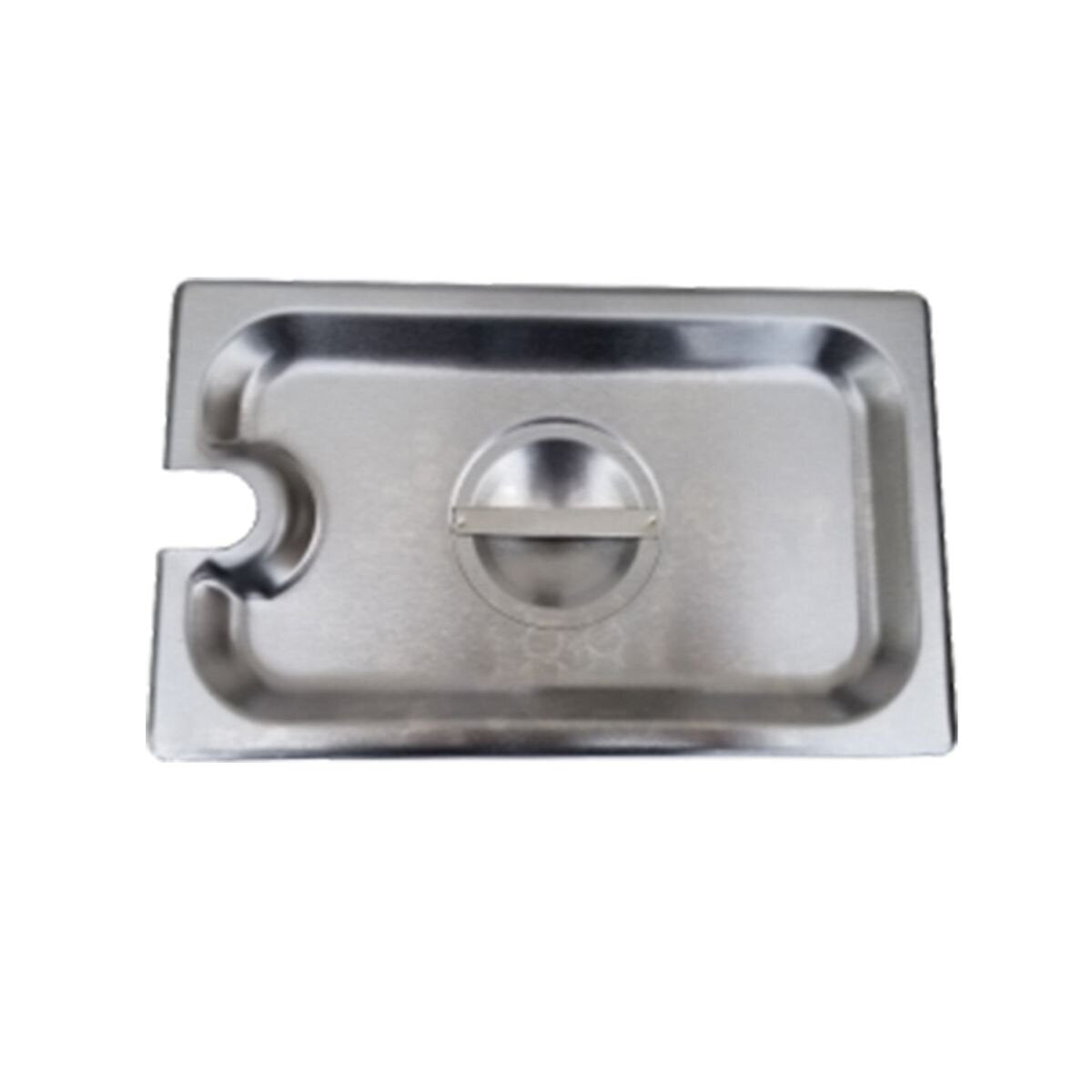 Tapa para Inserto con Muesca Acero Inoxidable Tamaño Cuarto