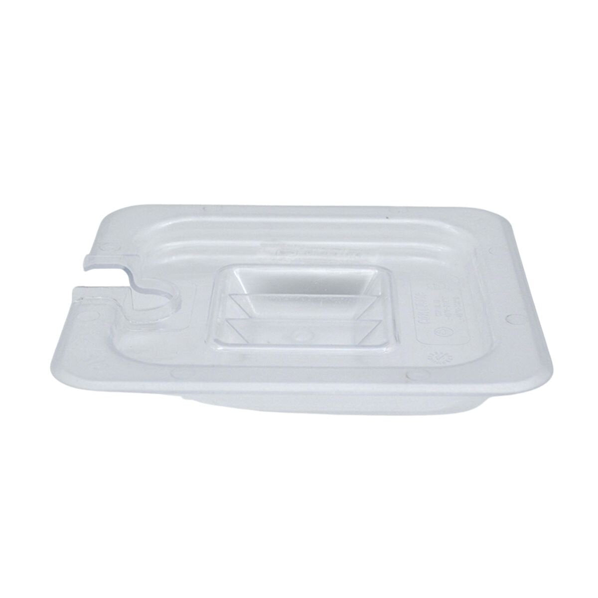 Tapa para Inserto de Policarbonato con Muesca Tamaño 1/6