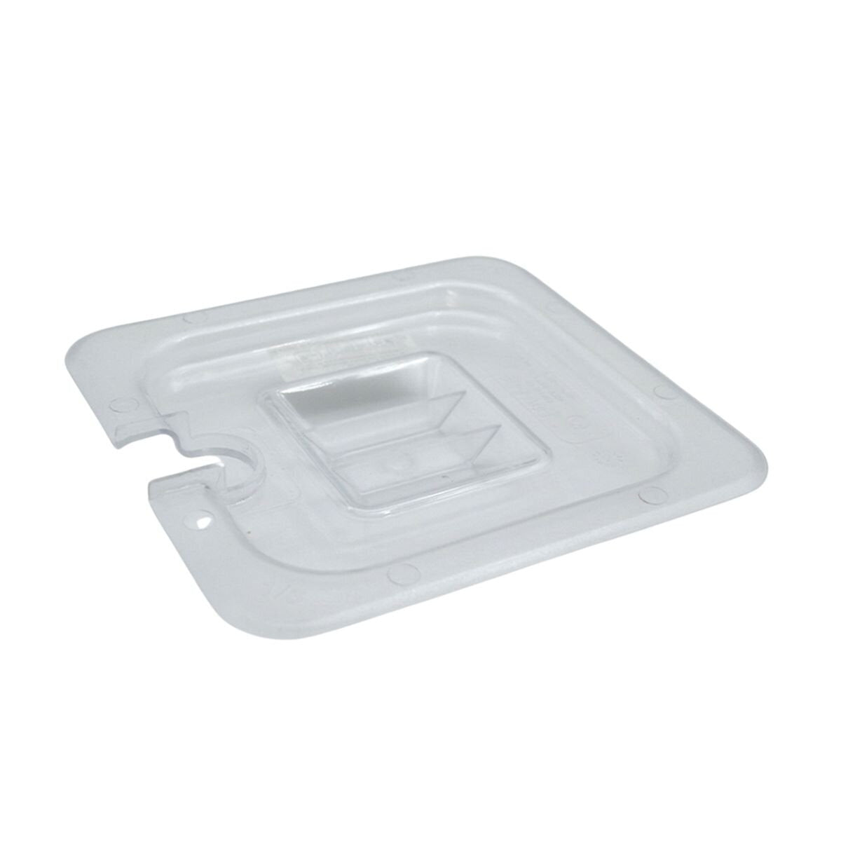 Tapa para Inserto de Policarbonato con Muesca Tamaño 1/6