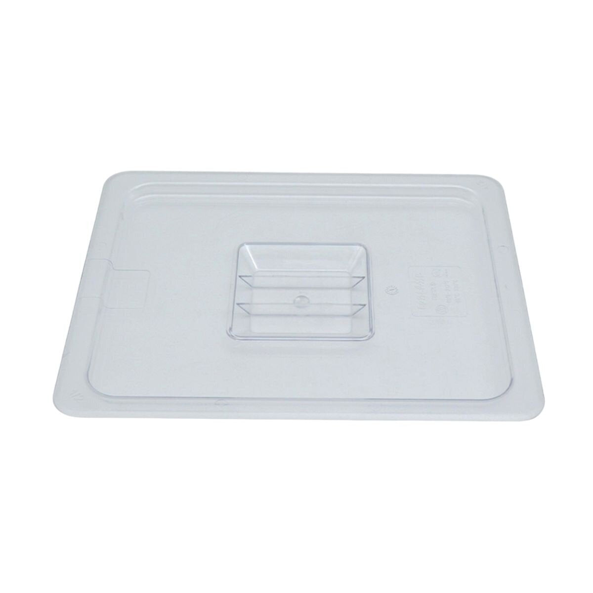 Tapa de Policarbonato con Asa para Inserto 1/2 Transparente