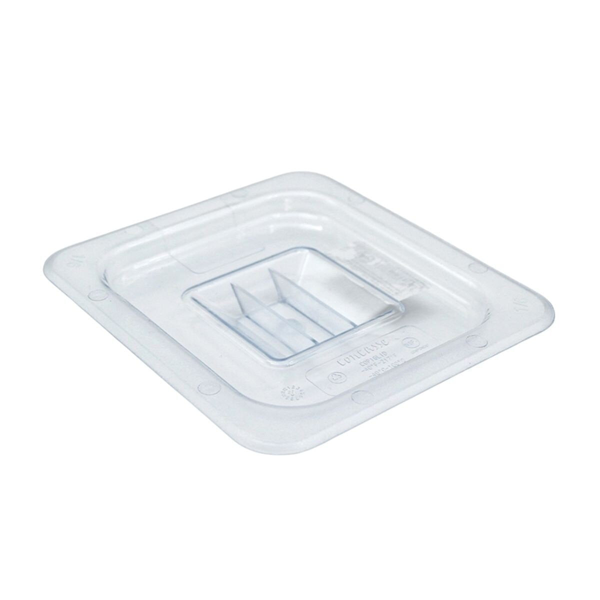 Tapa de Policarbonato para Inserto 1/6 Transparente