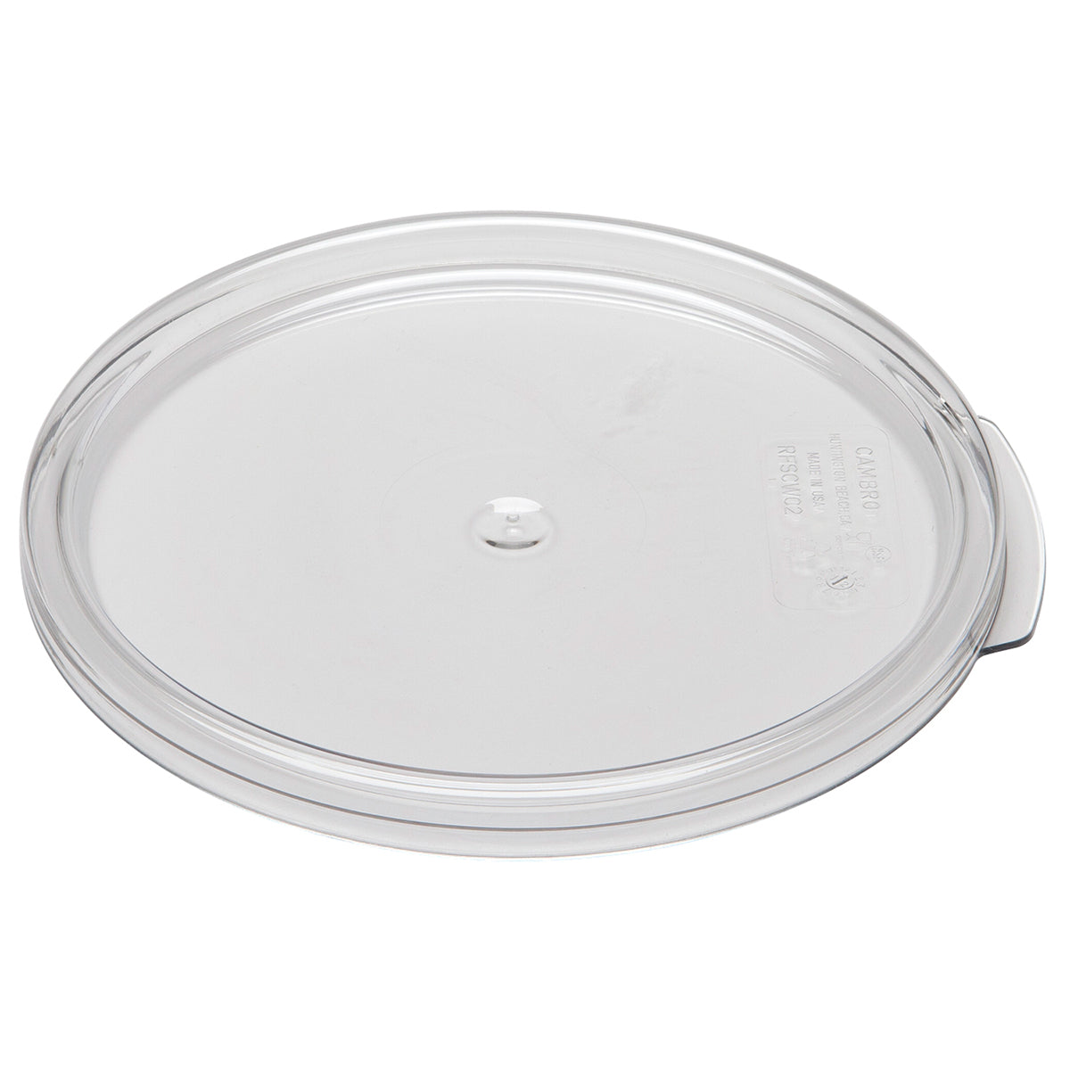 Tapa para Recipiente 12 18 22 qt Policarbonato Transparente