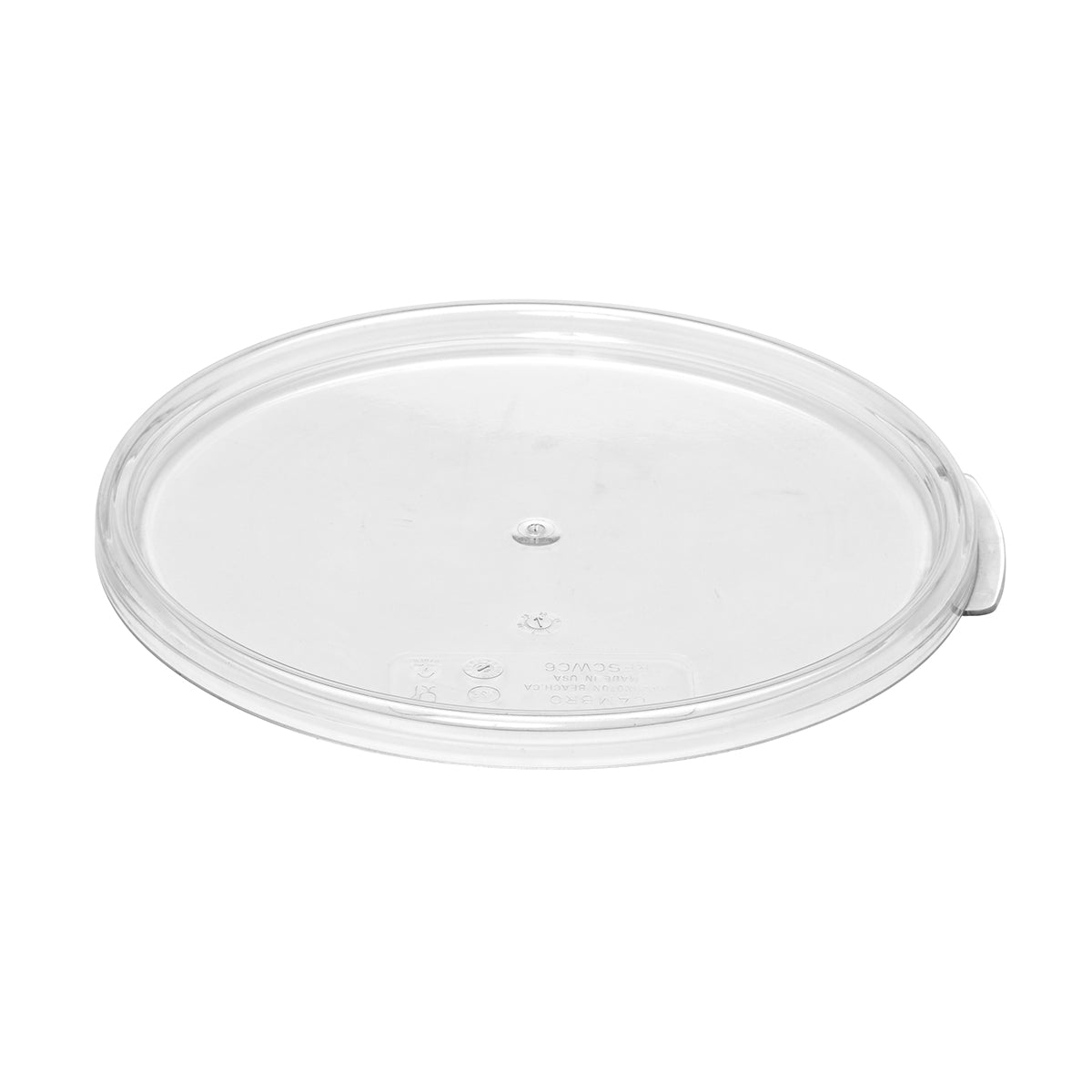 Tapa Recipiente Redondo 6 8 qt de Policarbonato Transparente