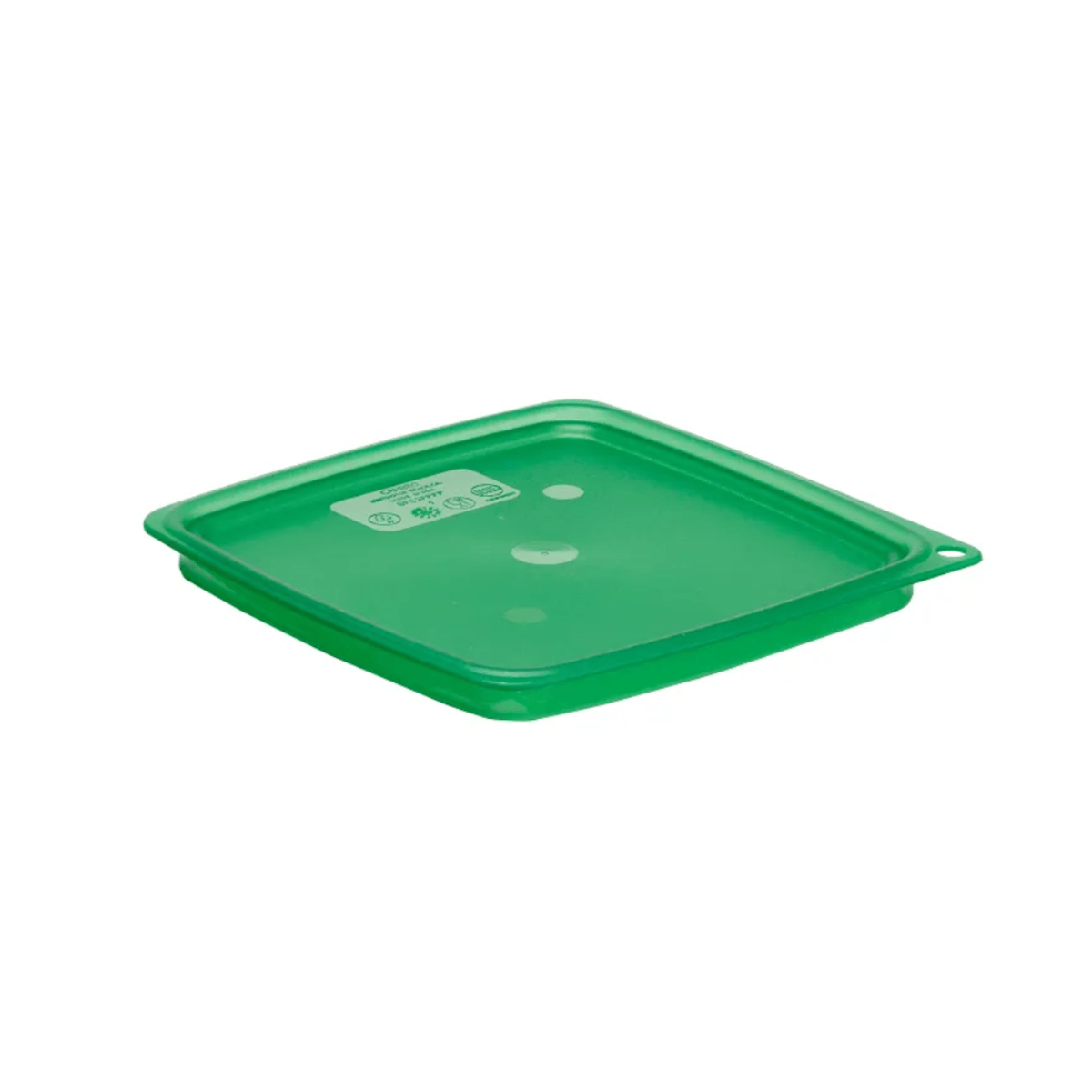 Tapa Verde para Recipiente Cuadrado de 2 y 4 qt 