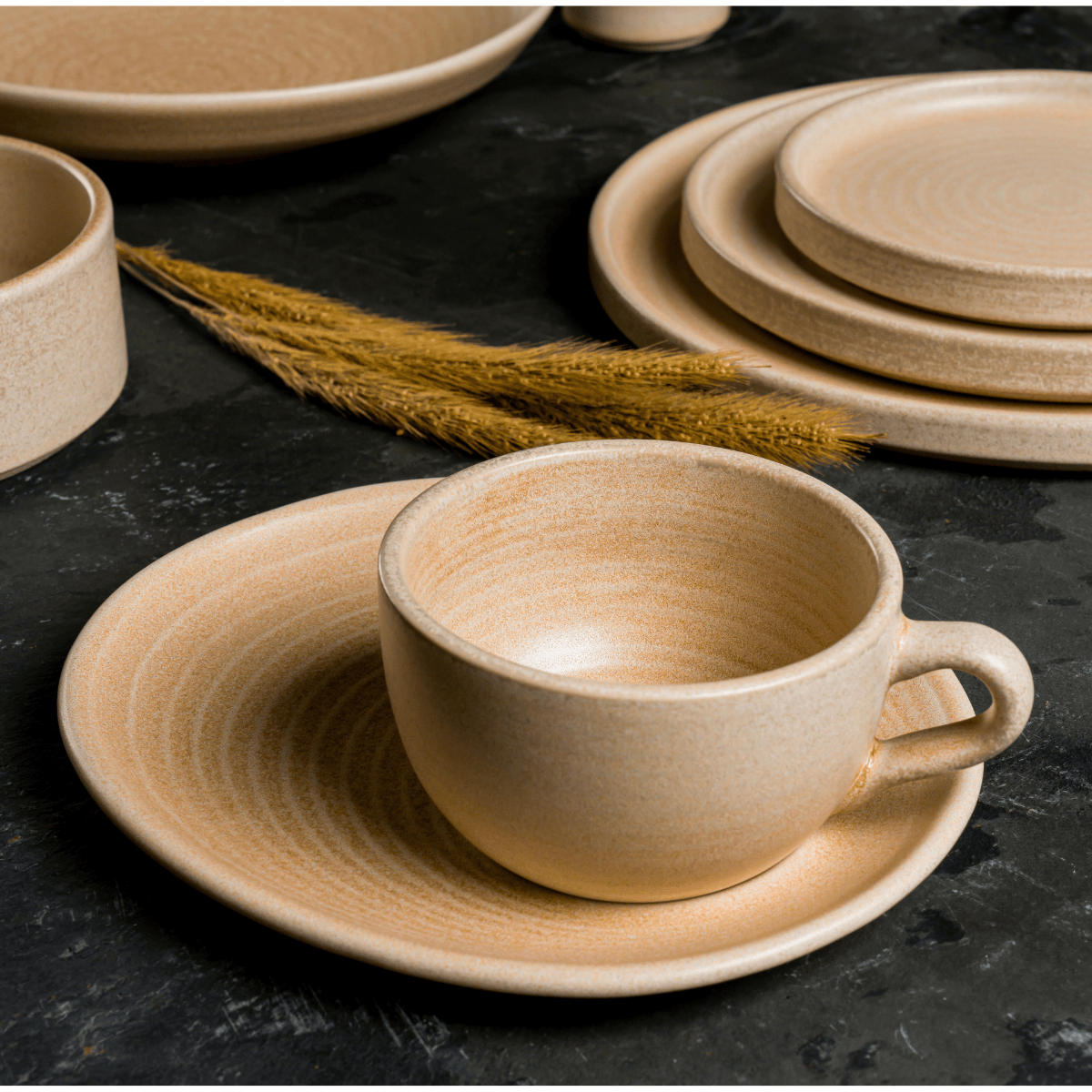 Taza para Café de 205 ml Mirage Ripple Contiene 6 piezas