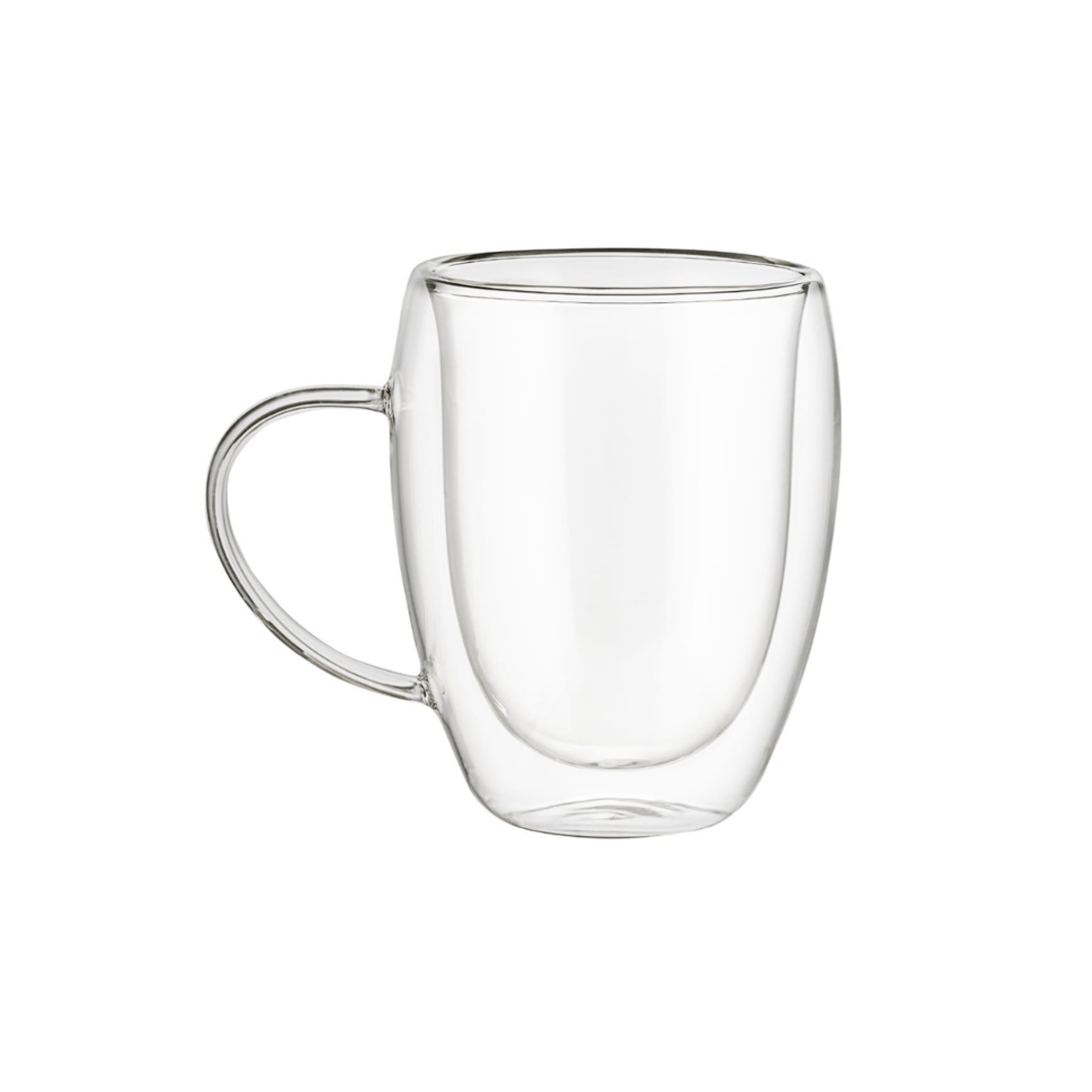 Taza para Café Doble Pared de 350 ml Borosilicato