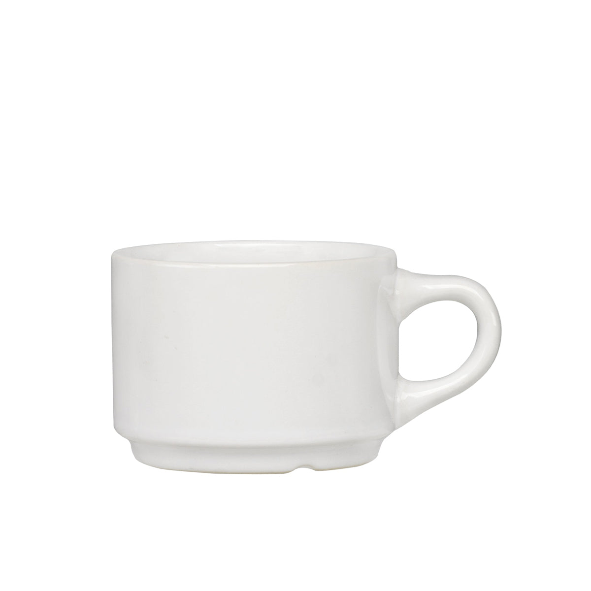 Taza Embrocable de 190 cc Blanco Glacial con 6 Piezas