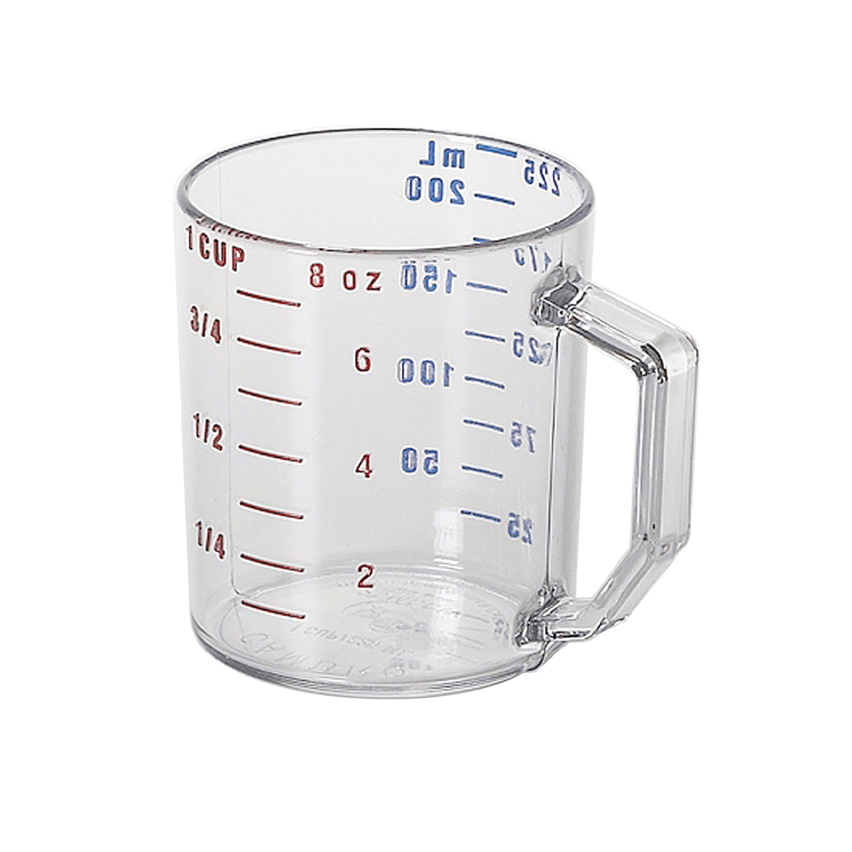 Taza Medidora Policarbonato Transparente Capacidad 225 ml