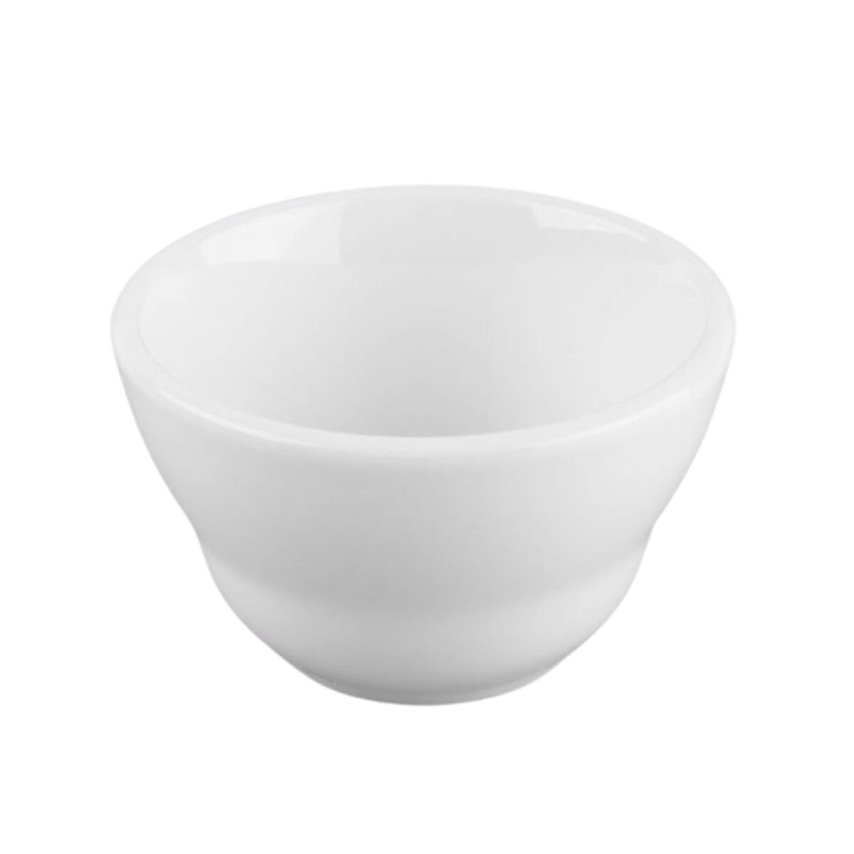 Tazón para Consomé de 198 ml Rolled Edge de Porcelana Blanca