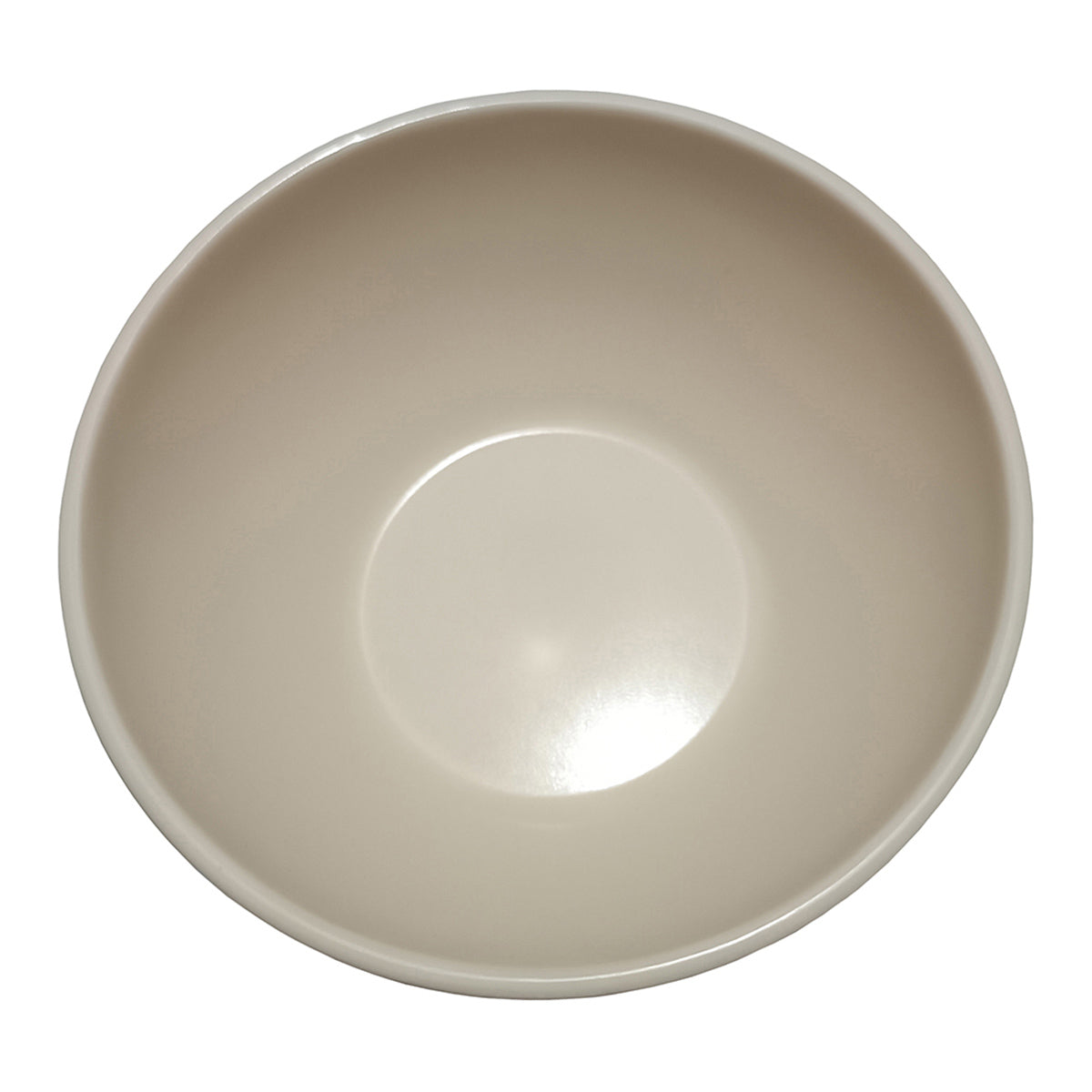 Tazón Sopero de 614 ml de Melamina Beige con 24 Piezas