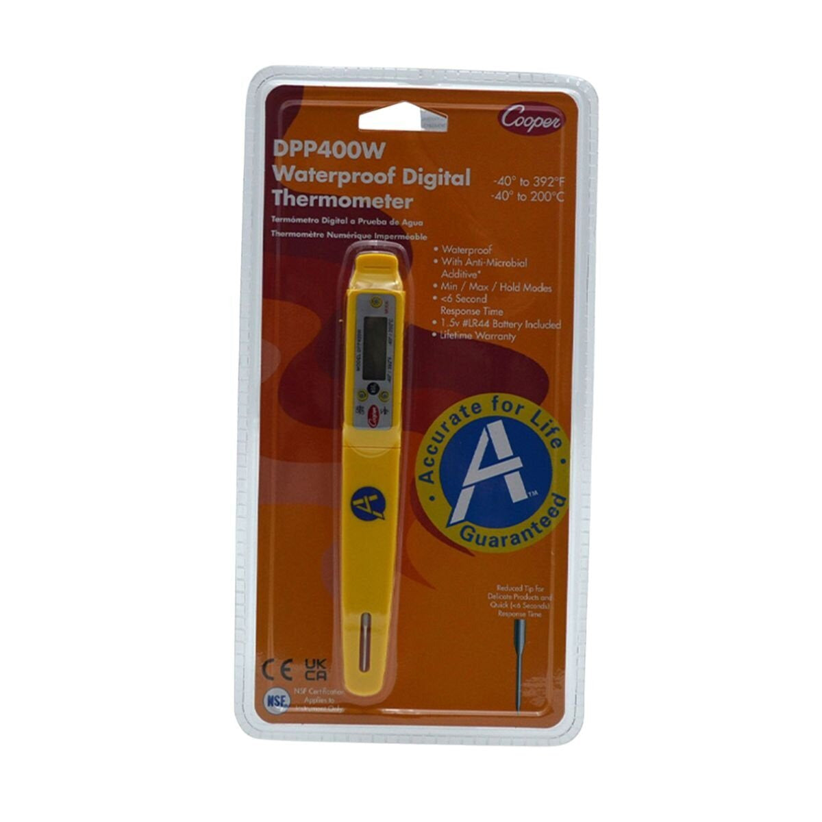 Termómetro Digital de Bolsillo de -40 / +200 C /-40 a 392