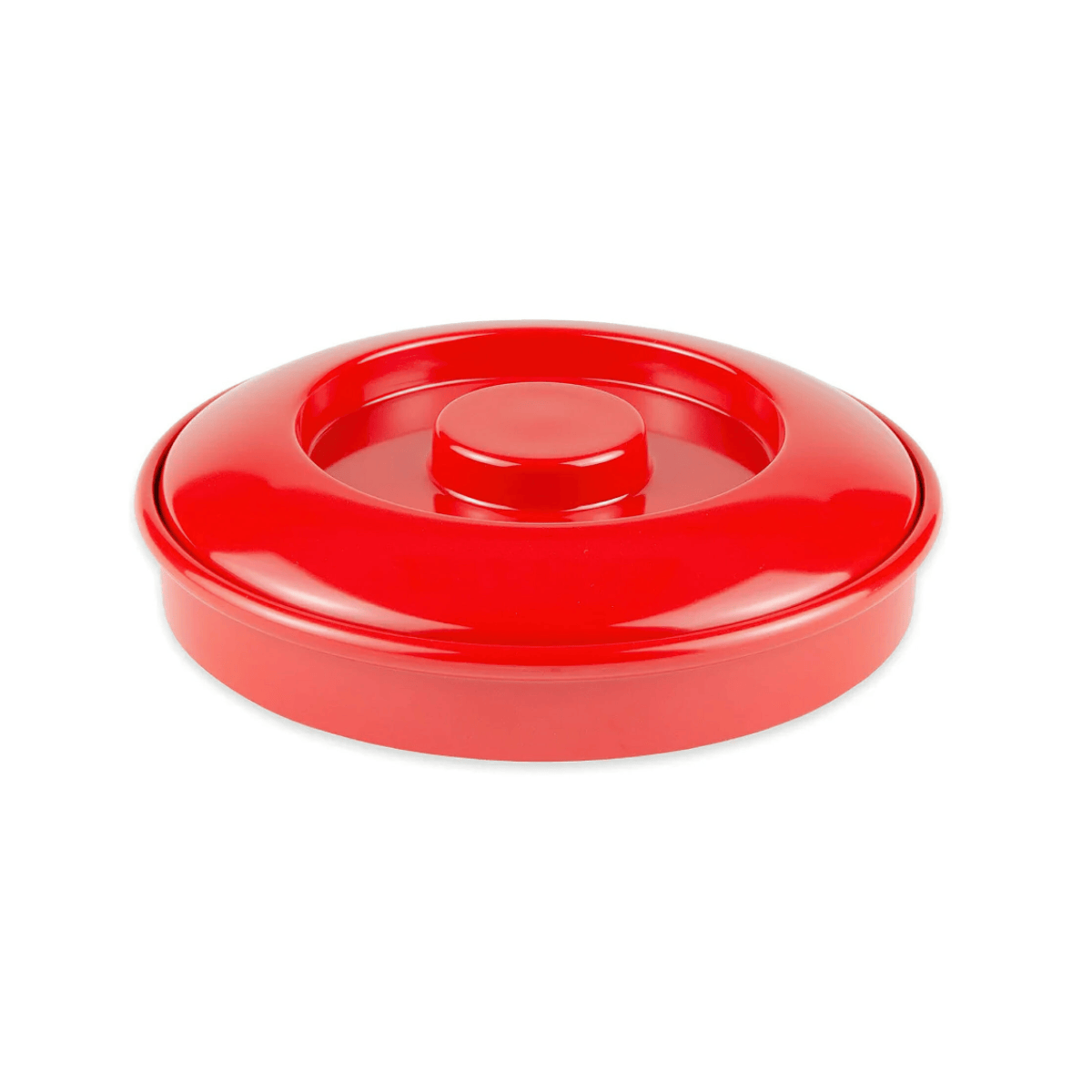 Tortillero Rojo con Tapa de Melamina Viva México Contiene 24 Piezas 