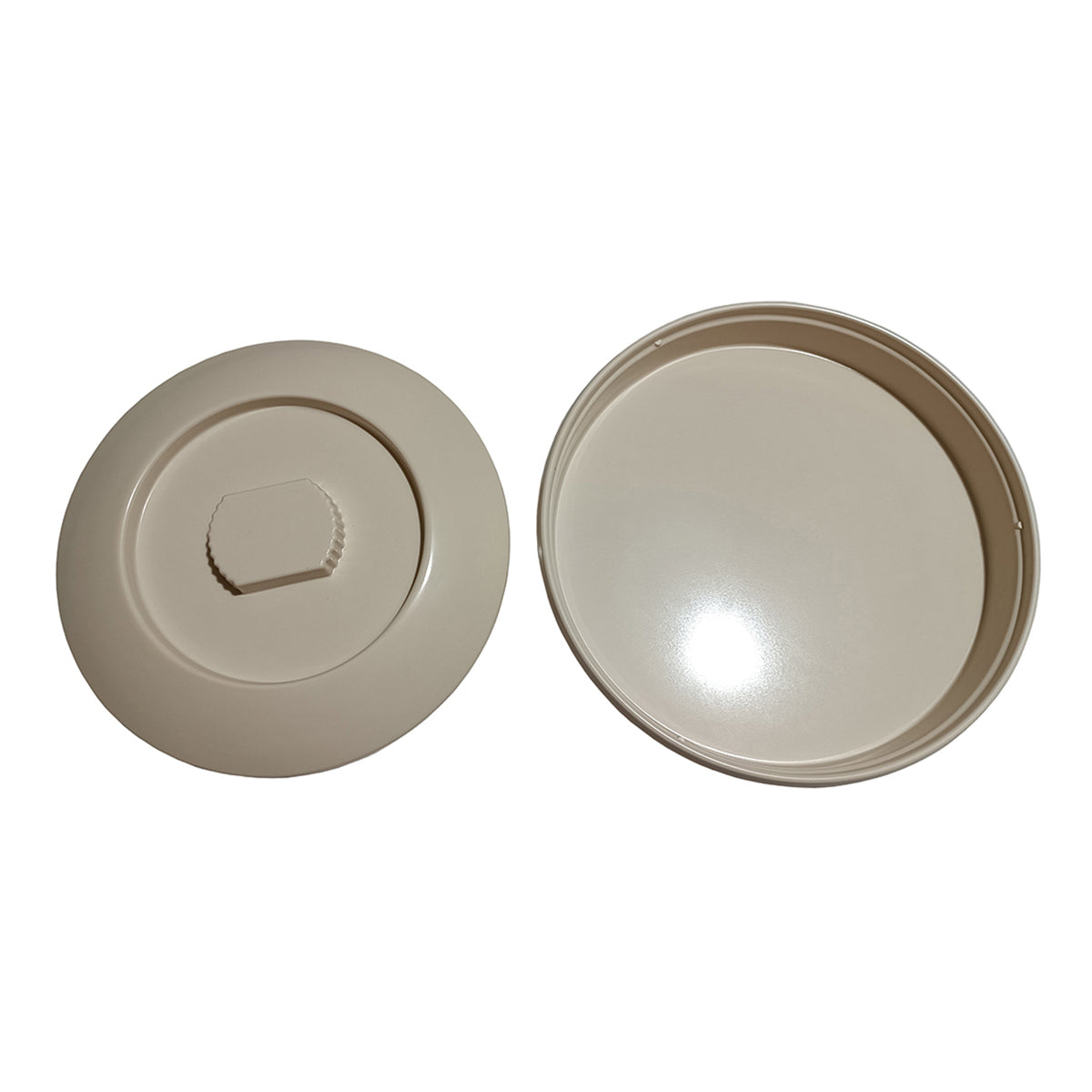 Tortillero con Tapa de 756 ml de Melamina Beige