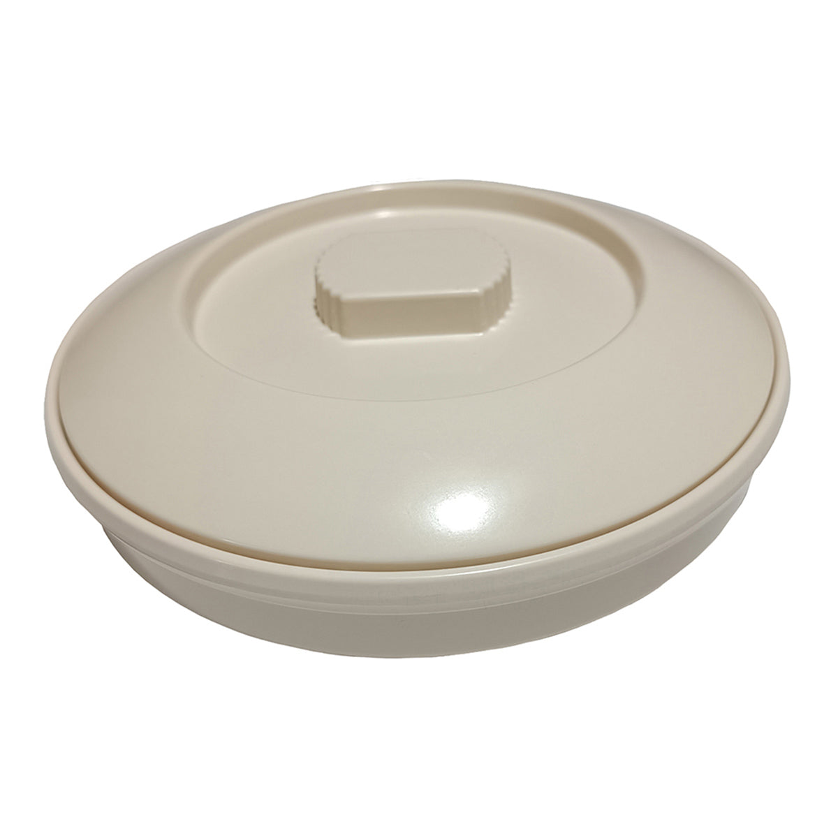 Tortillero con Tapa de 756 ml de Melamina Beige