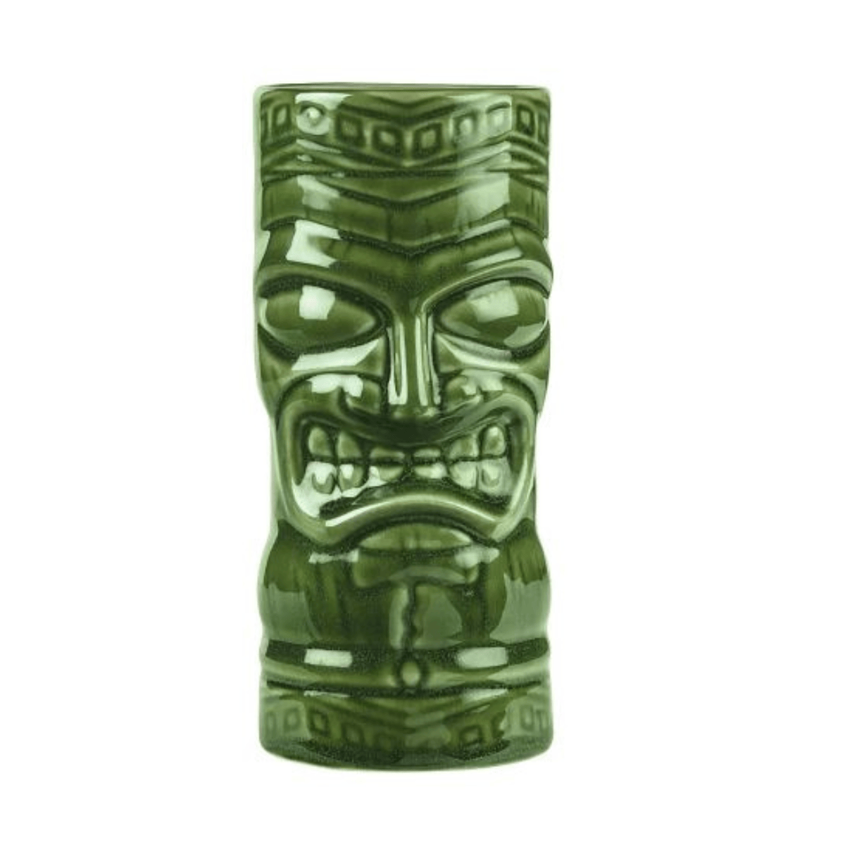 Vaso Totem Tiki Verde 12 Piezas 